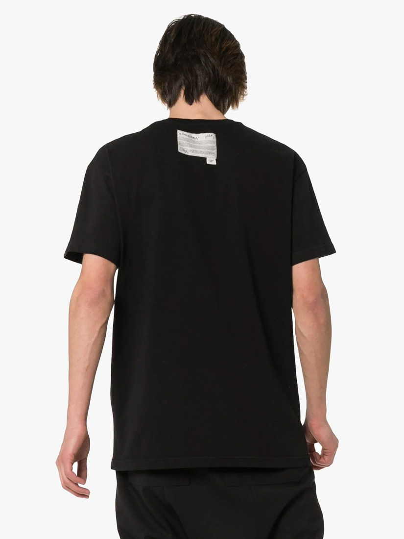 A-cold-wall* Logo Printed T-shirt In Black