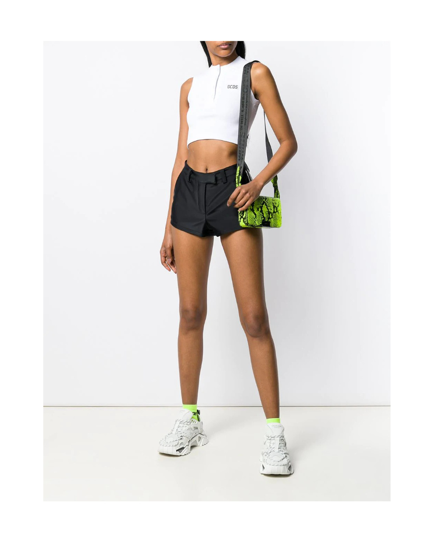 Gcds Logo Short Shorts In Black