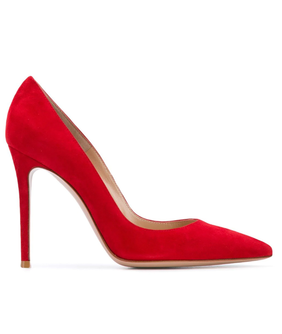 Shop Gianvito Rossi Cusp High-heeled Shoes In Red
