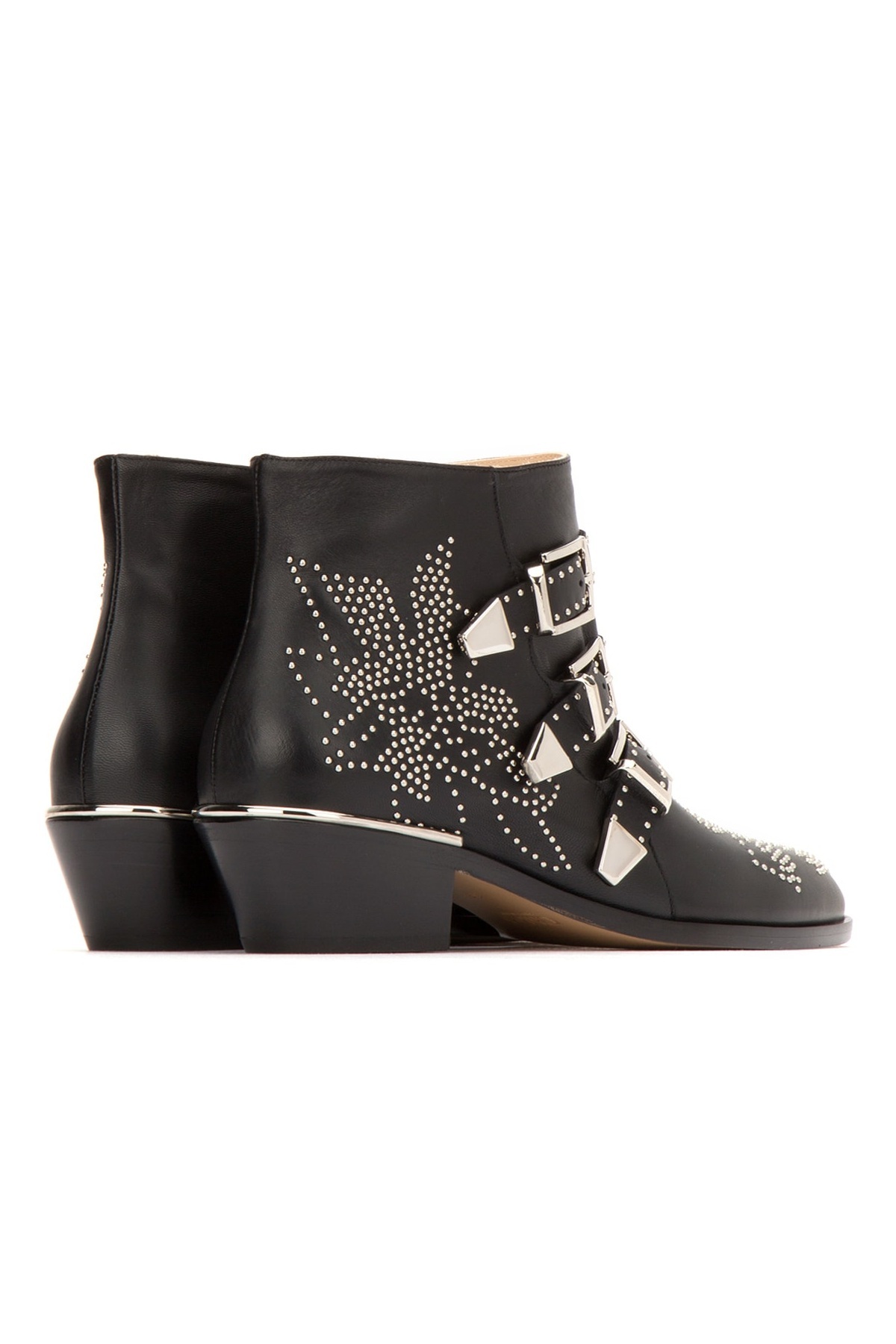 CHLOÉ SUSANNA 30MM STUDDED ANKLE BOOTS