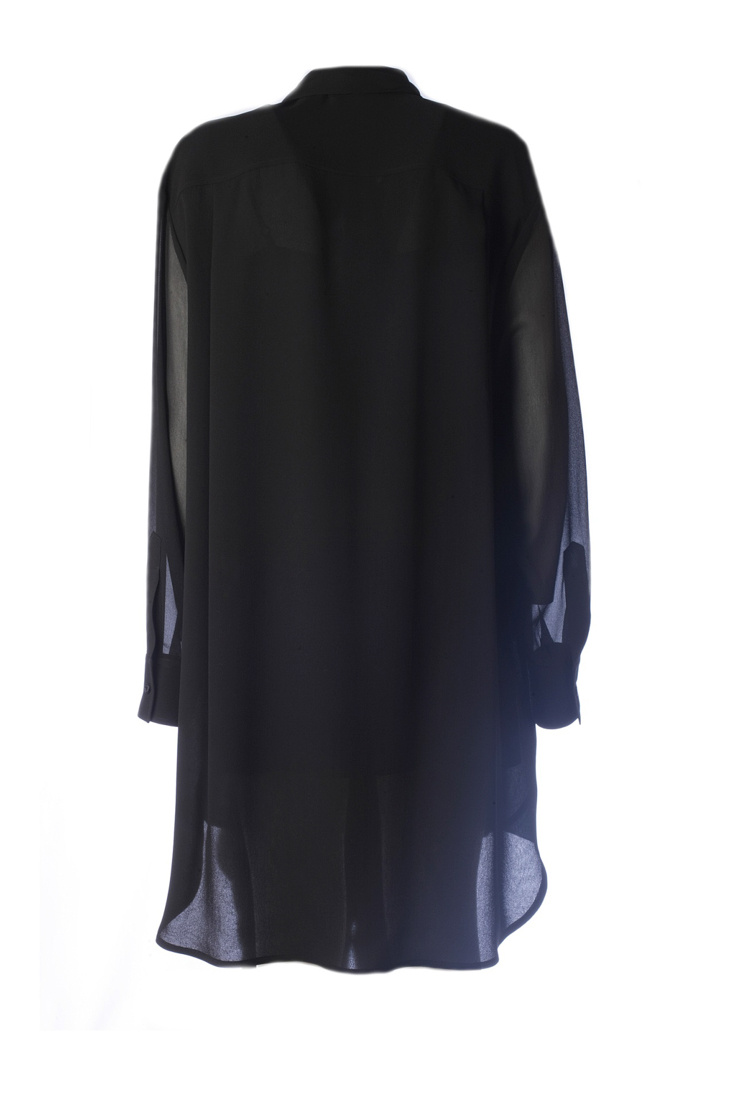Givenchy Short Pleated Dress In Black