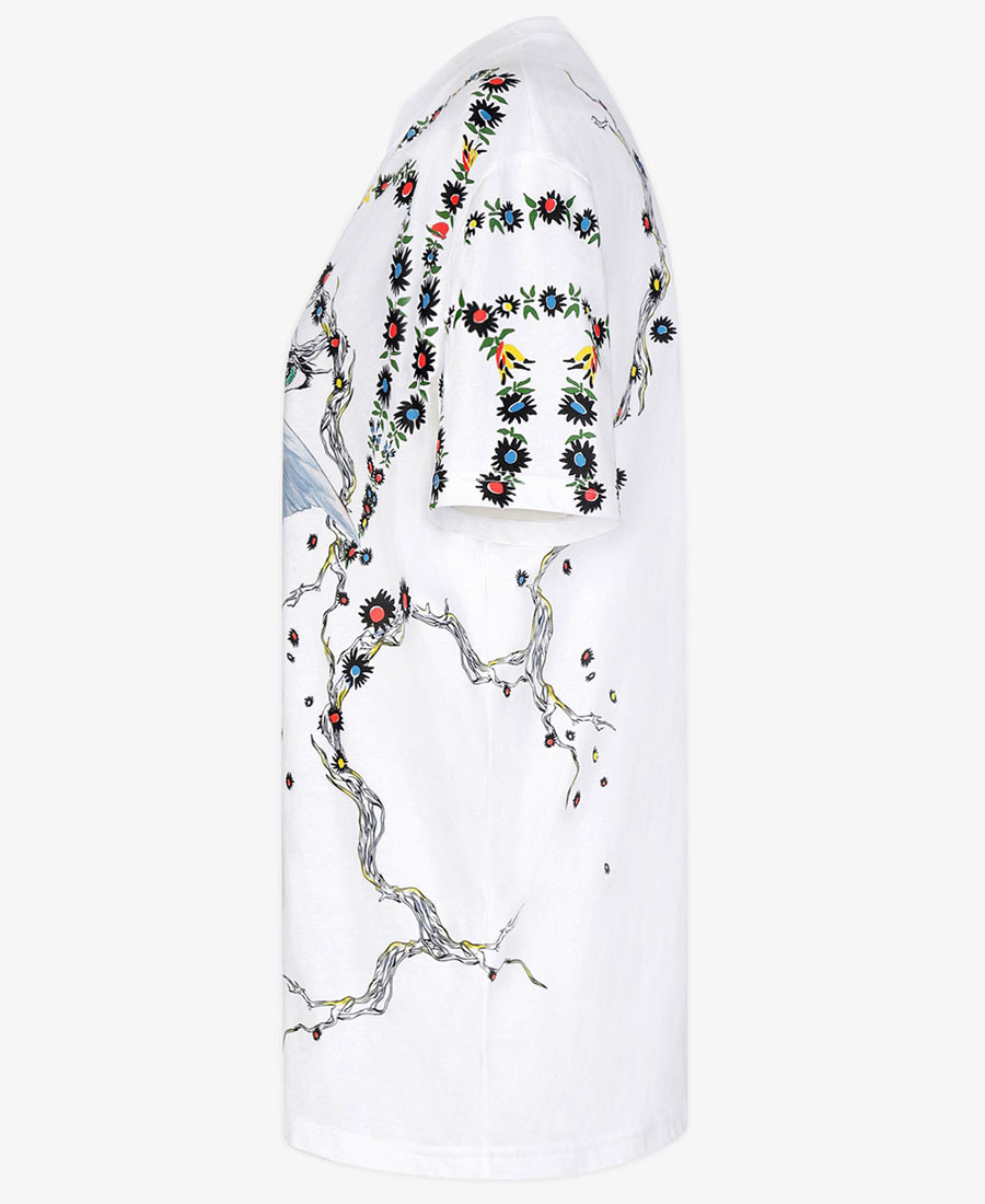Givenchy Graphic Logo T-shirt In White