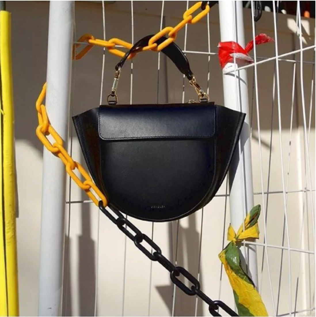 Wandler Hortensia Shoulder Bag In Black
