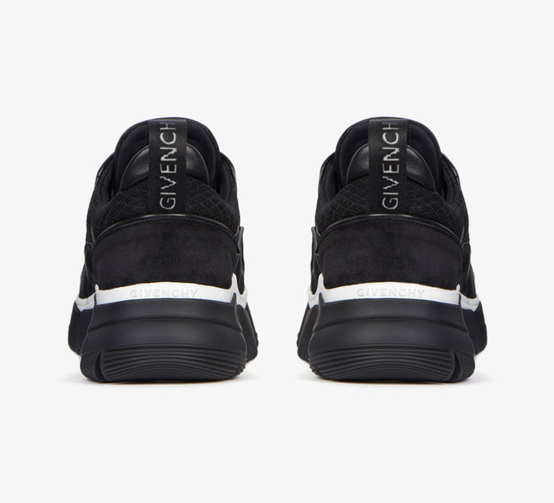 Givenchy Jaw Chunky Low-top Sneakers In Black