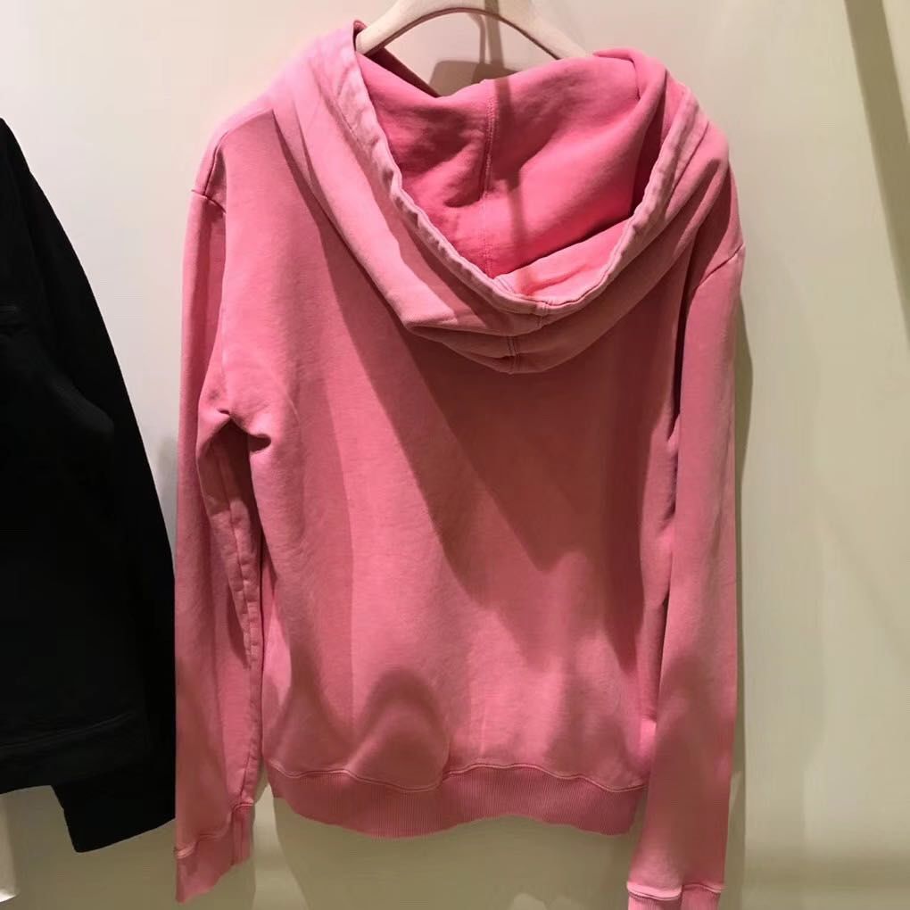 Shop Saint Laurent ' Rive Gauche' Hoodie In Pink