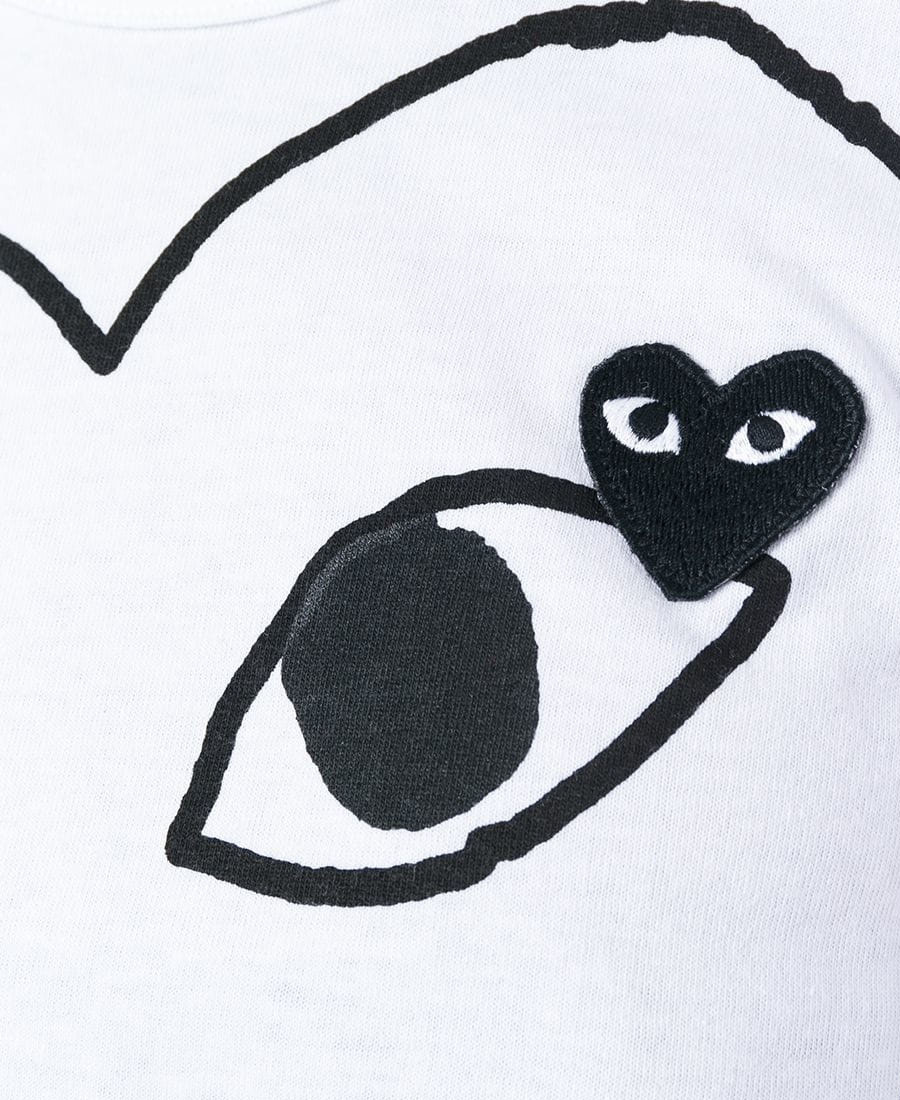 Junya Watanabe Logo Printed T-shirt In White