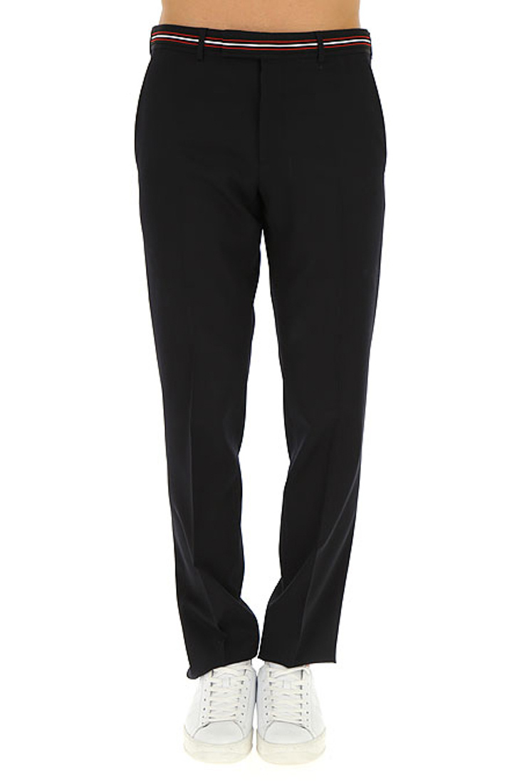 Dior Straight Casual Pants In Black