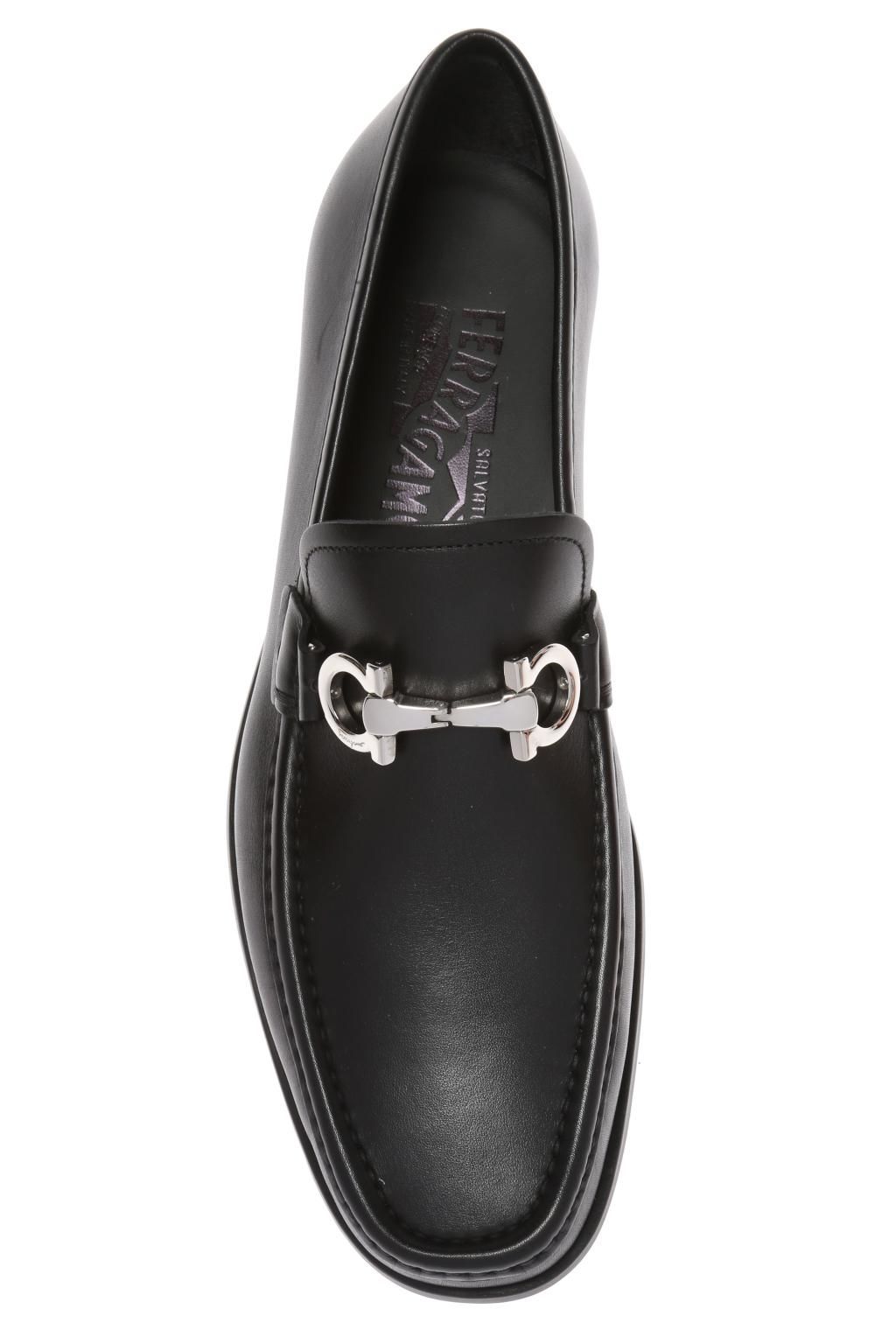 Ferragamo Foster Loafers Black In Black