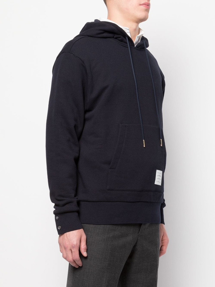 Thom Browne Men's Sweatshirt With Embroidery In Black