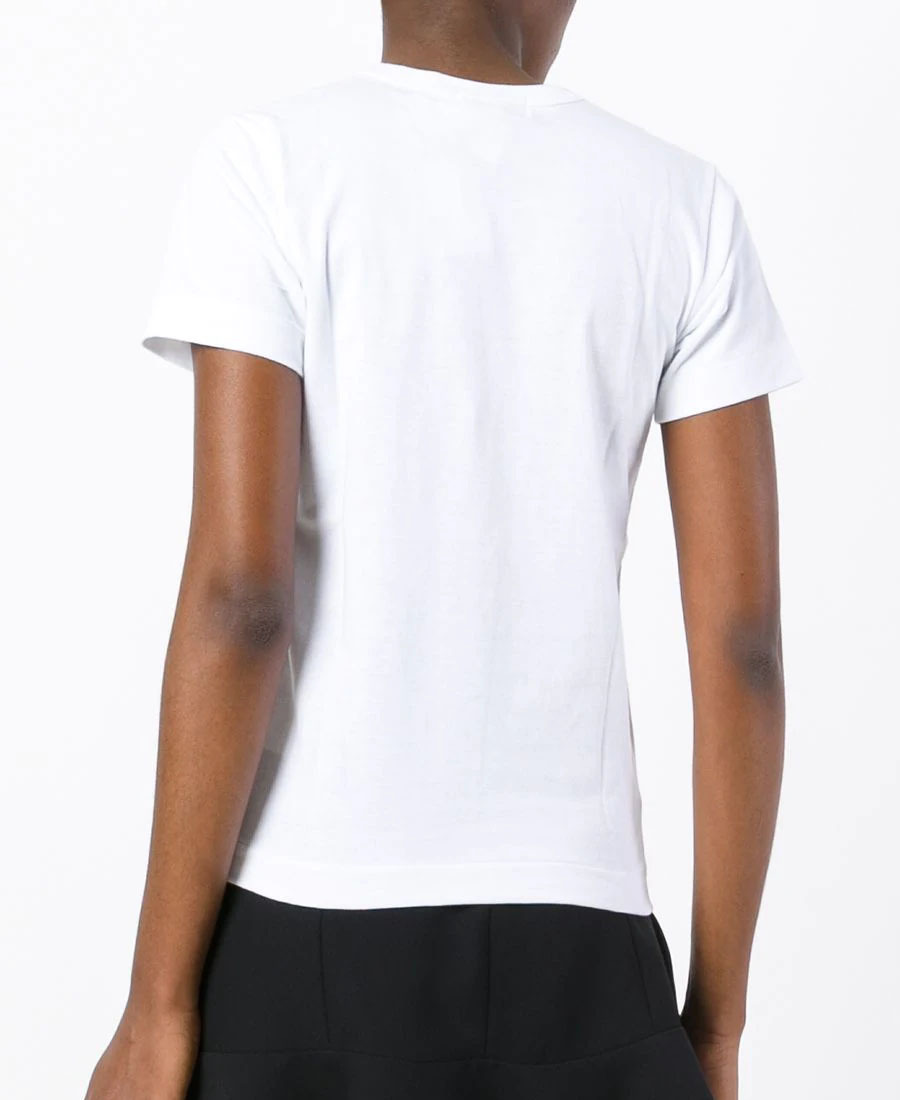 Junya Watanabe Logo Printed T-shirt In White