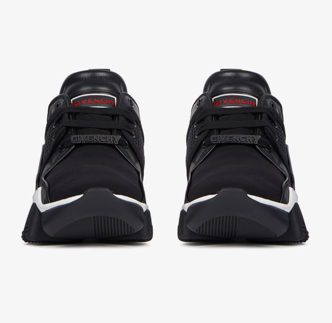 Givenchy Jaw Chunky Low-top Sneakers In Black