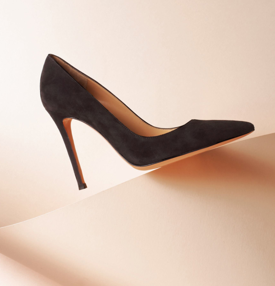 Gianvito Rossi Woman Pumps Black Size 12 Textile Fibers