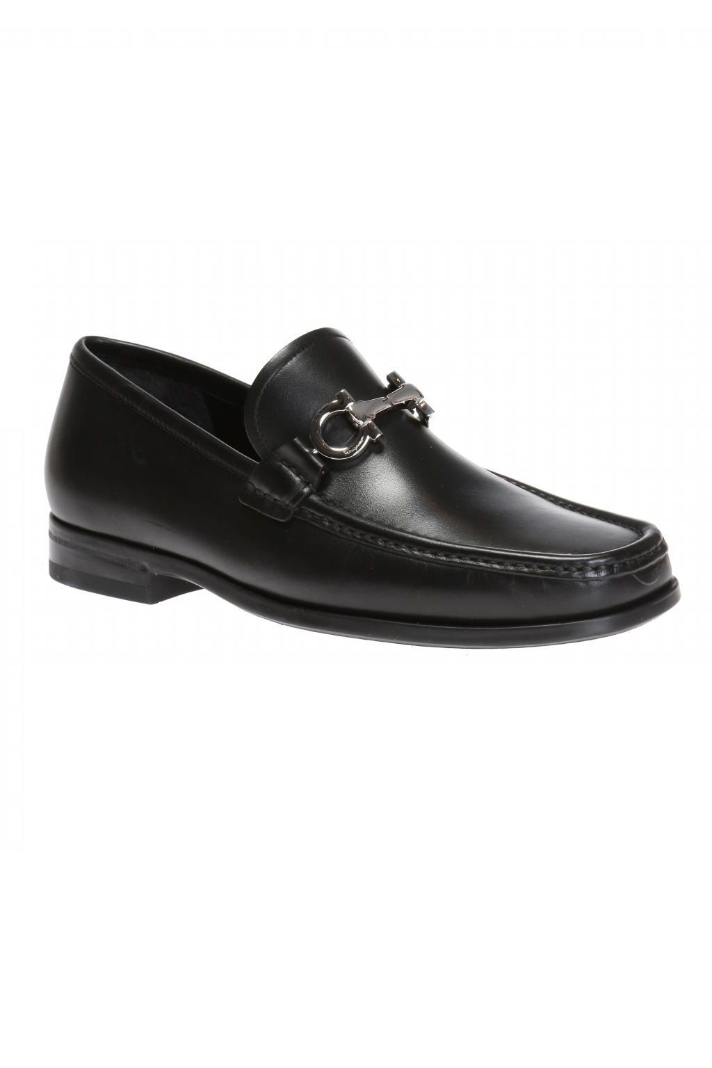 Ferragamo Foster Loafers Black In Black