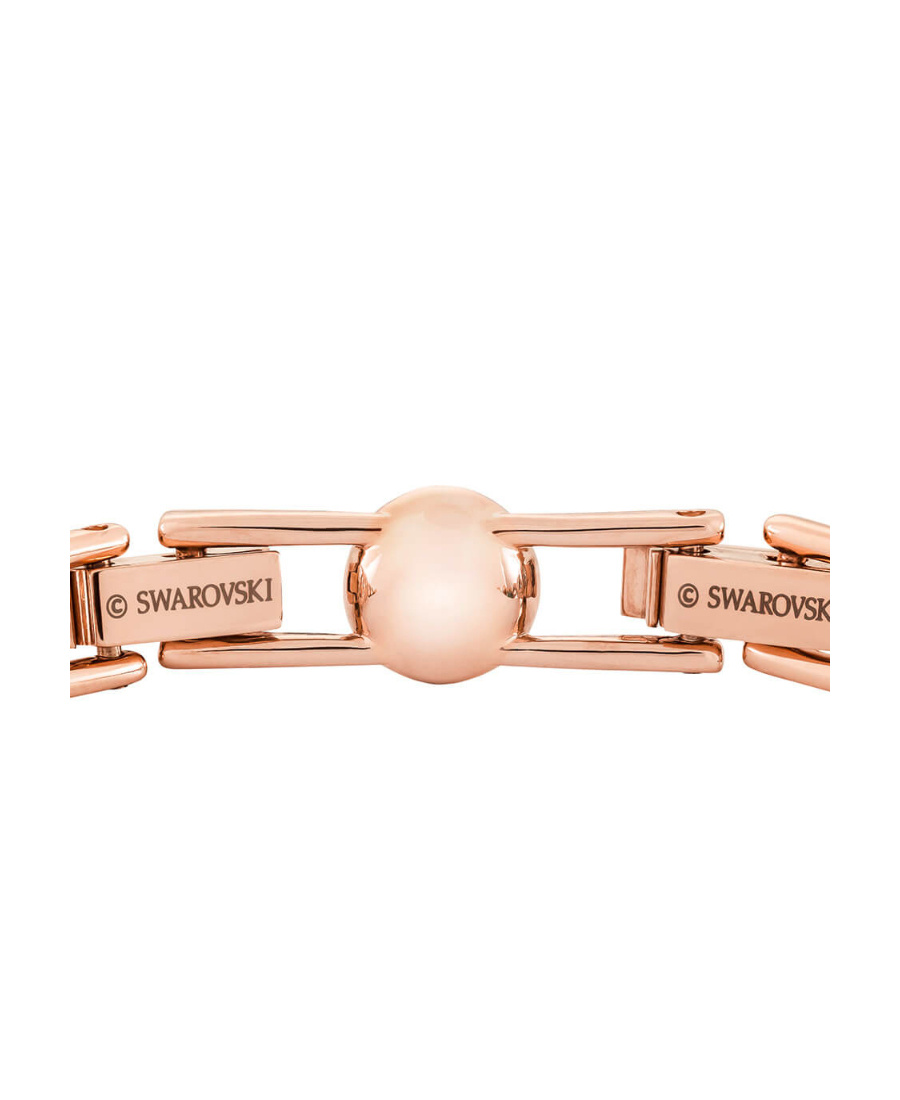 Swarovski Crystal Halo Link Bracelet In Yellow