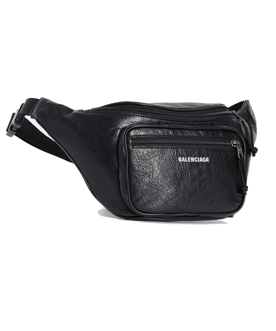 Balenciaga Explorer Belt Bag In Black