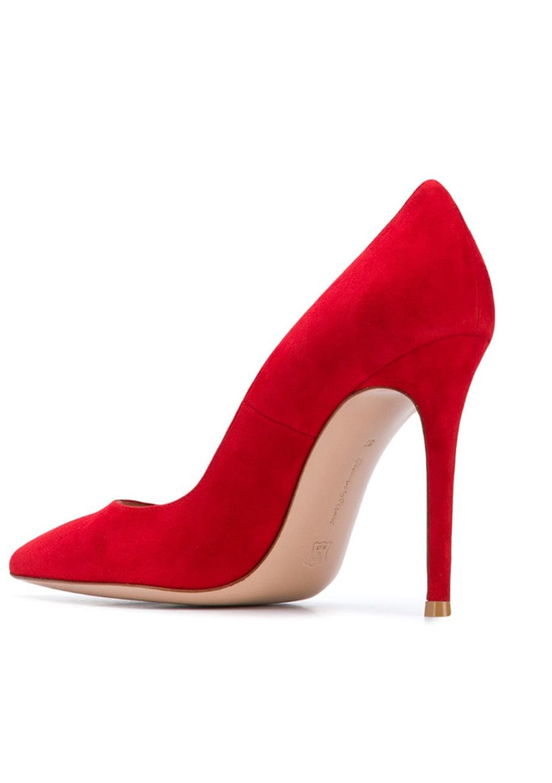 Shop Gianvito Rossi Cusp High-heeled Shoes In Red