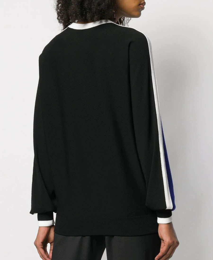 Givenchy Wool Blended Logo Pullover In White