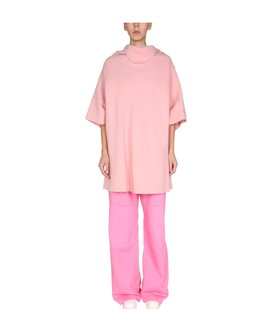 RAF SIMONS SCARF-NECK JUMPER