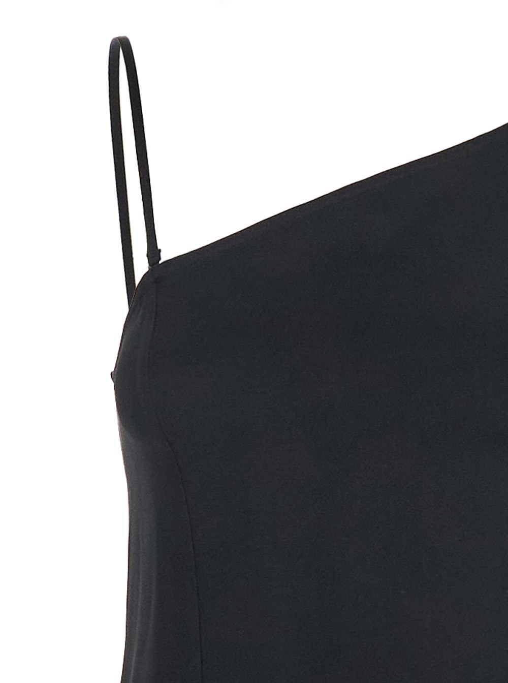 Shop Forte Forte Dress With Asymmetric Neckline