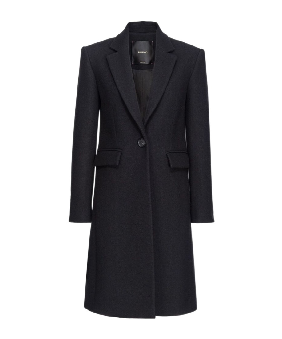 Pinko Coat In Black