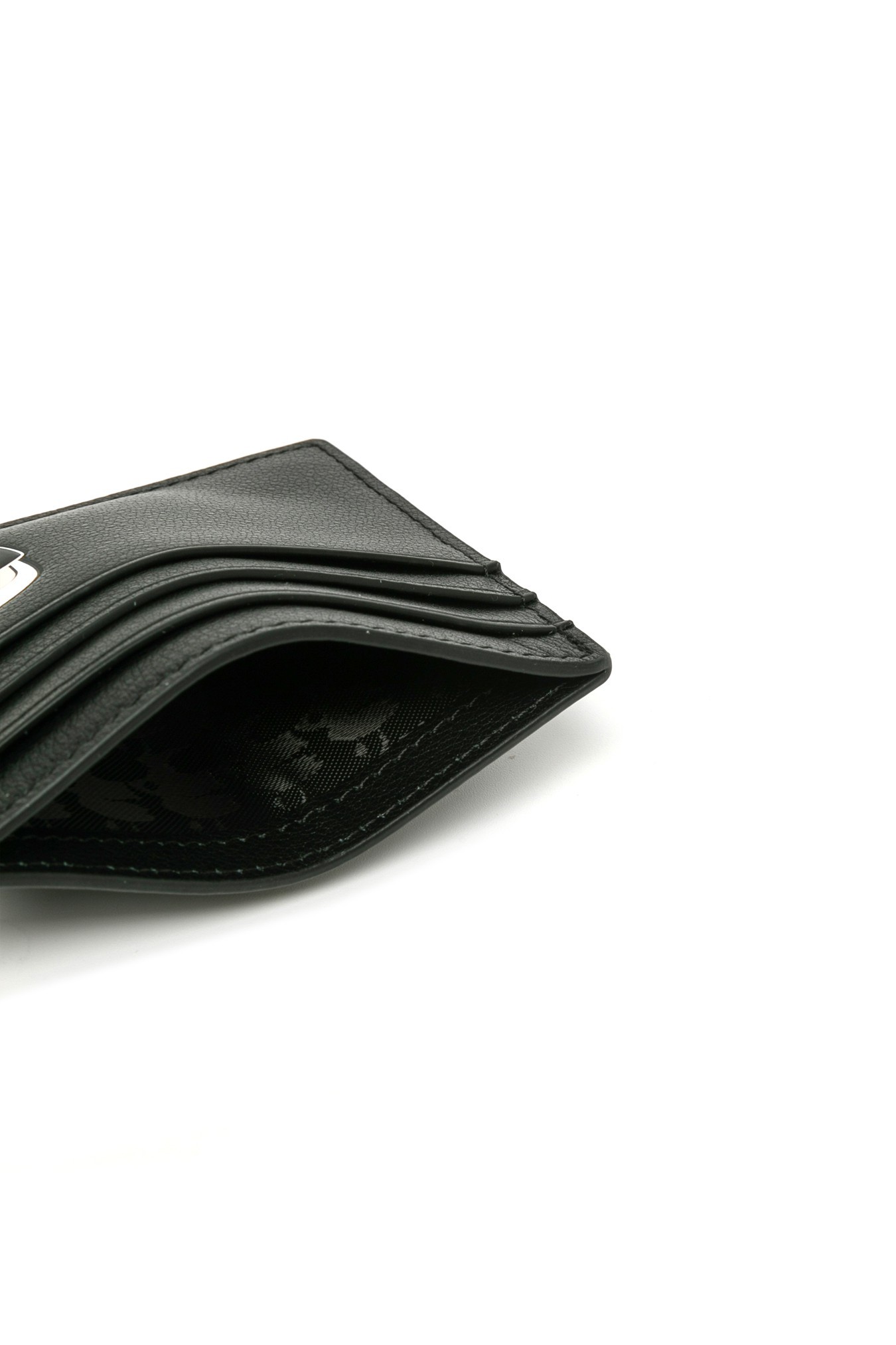 Karl Lagerfeld Kl X The Met Ikon Cardholder In Black