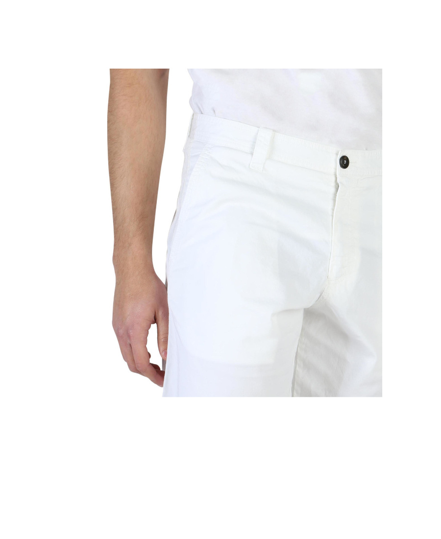 Armani Jeans Logo Shorts In White