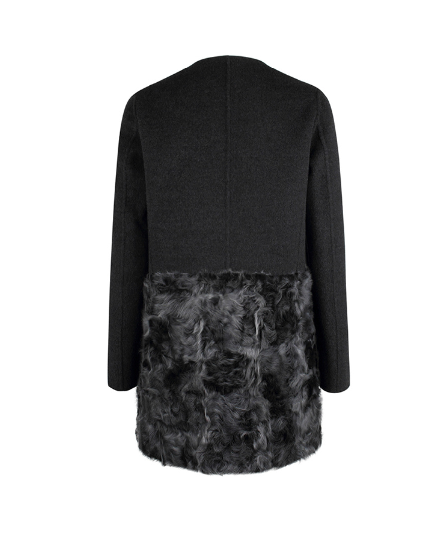 Max Mara Logo Casual Jacket In Black