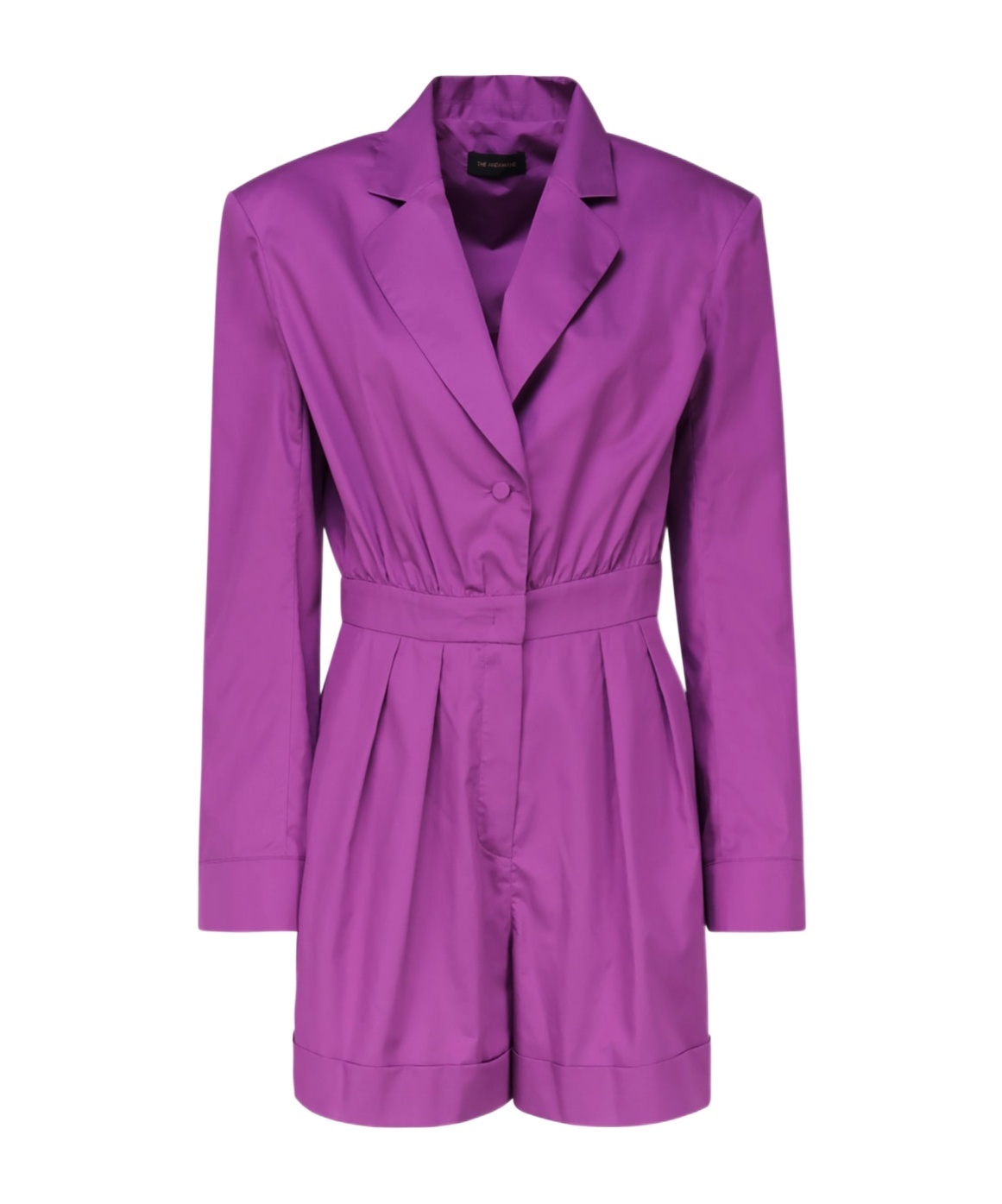 THE ANDAMANE THE ANDAMANE COLLARED BLAZER DRESS