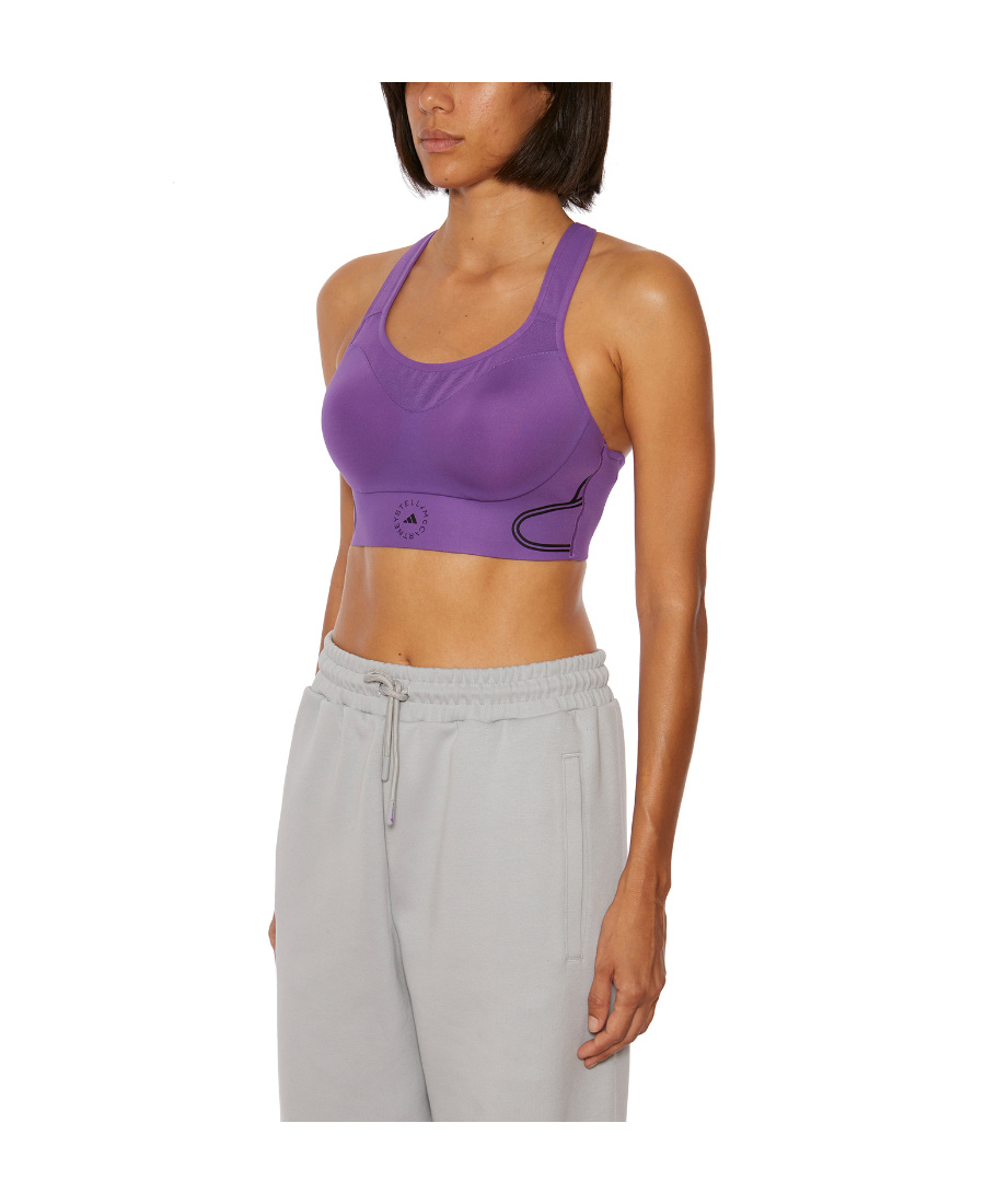 Shop Adidas By Stella Mccartney Logo Vest In Gray