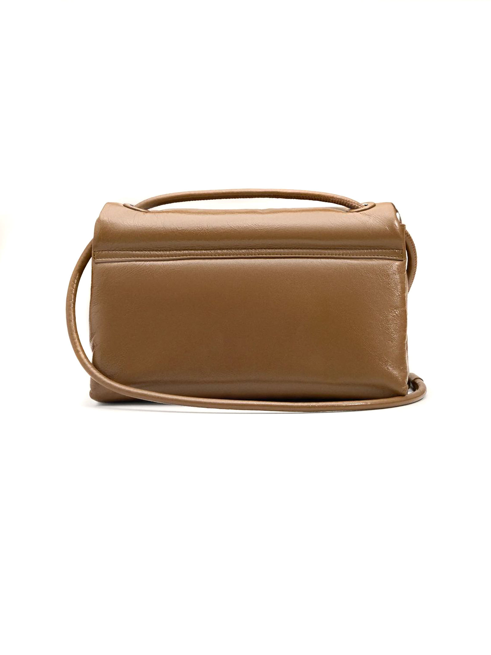 Ami Alexandre Mattiussi Brown Smooth Leather Voulez Vous Bag Brown In Brown