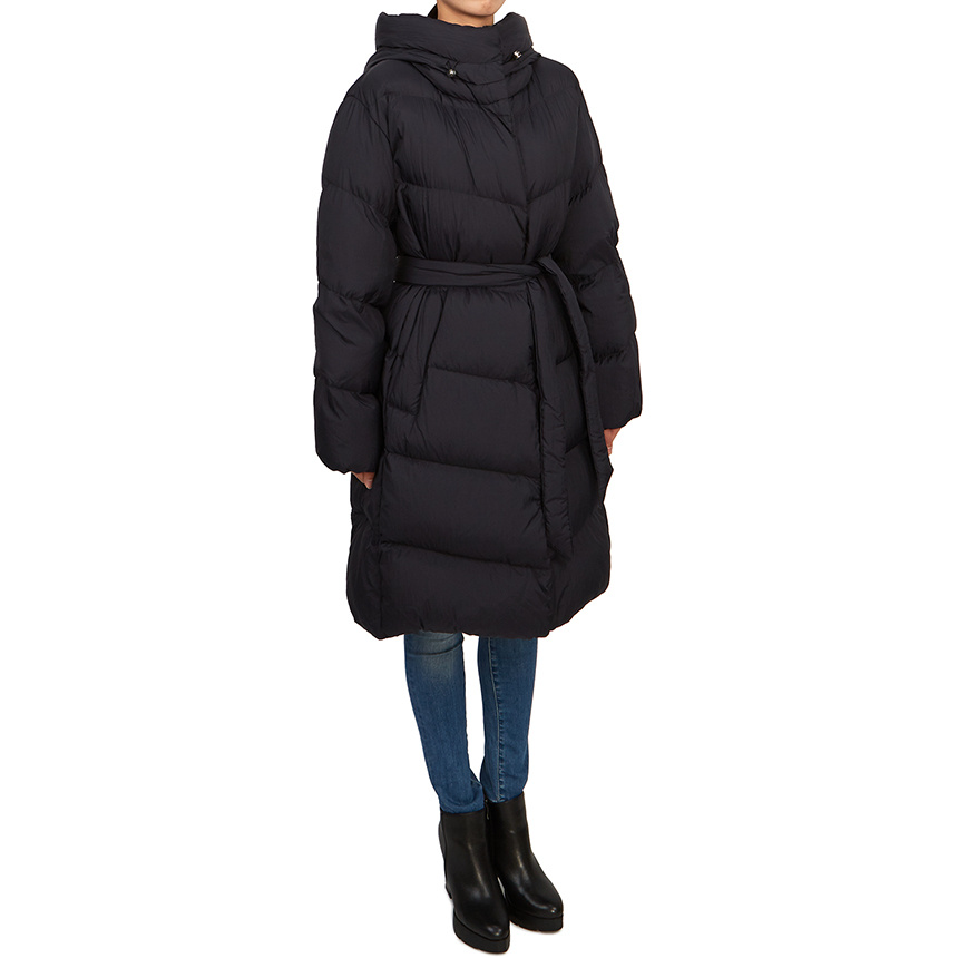 Shop Parajumpers Long-sleeved Down Jacket In Black