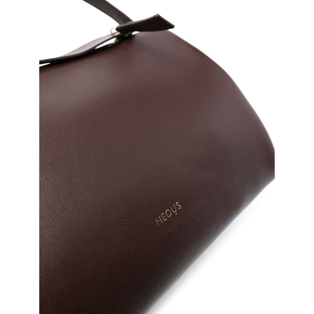Neous Logo Handbag In Black