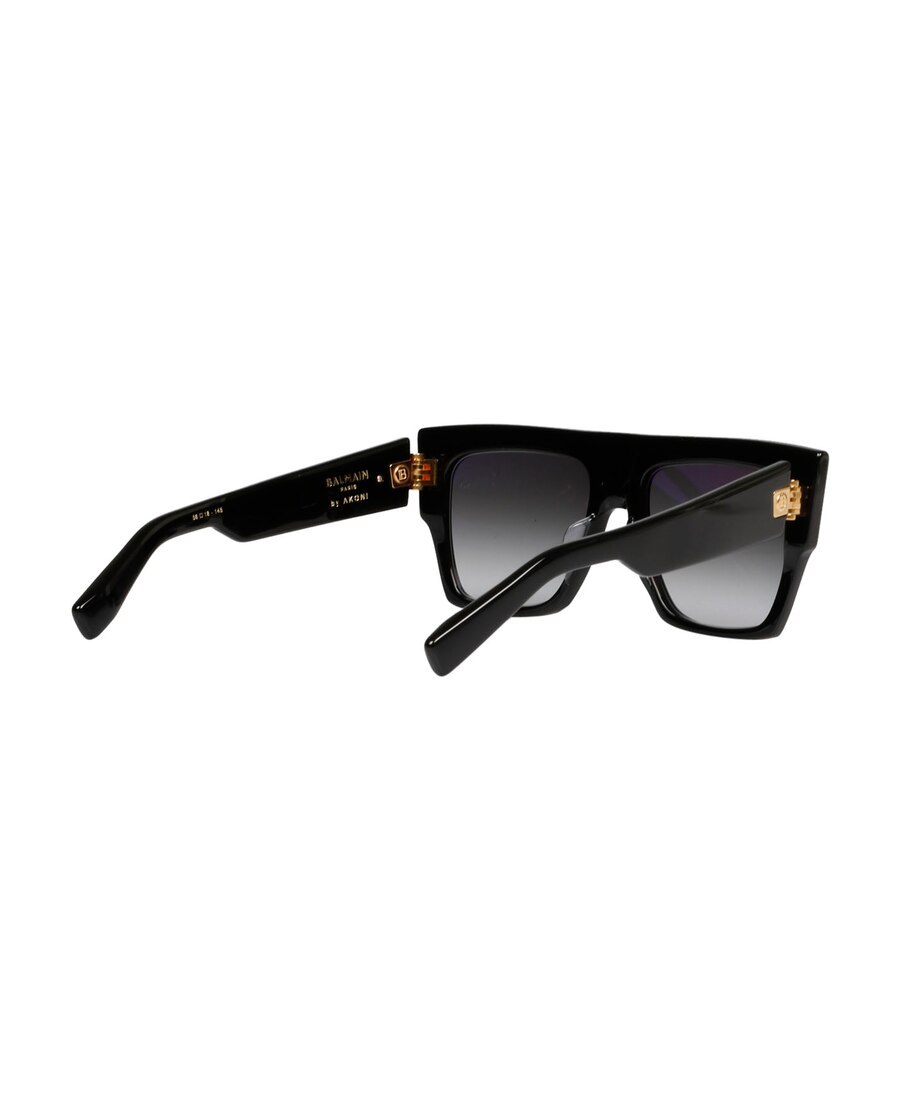 Balmain X Akoni Gradient Tinted Sunglasses In Black
