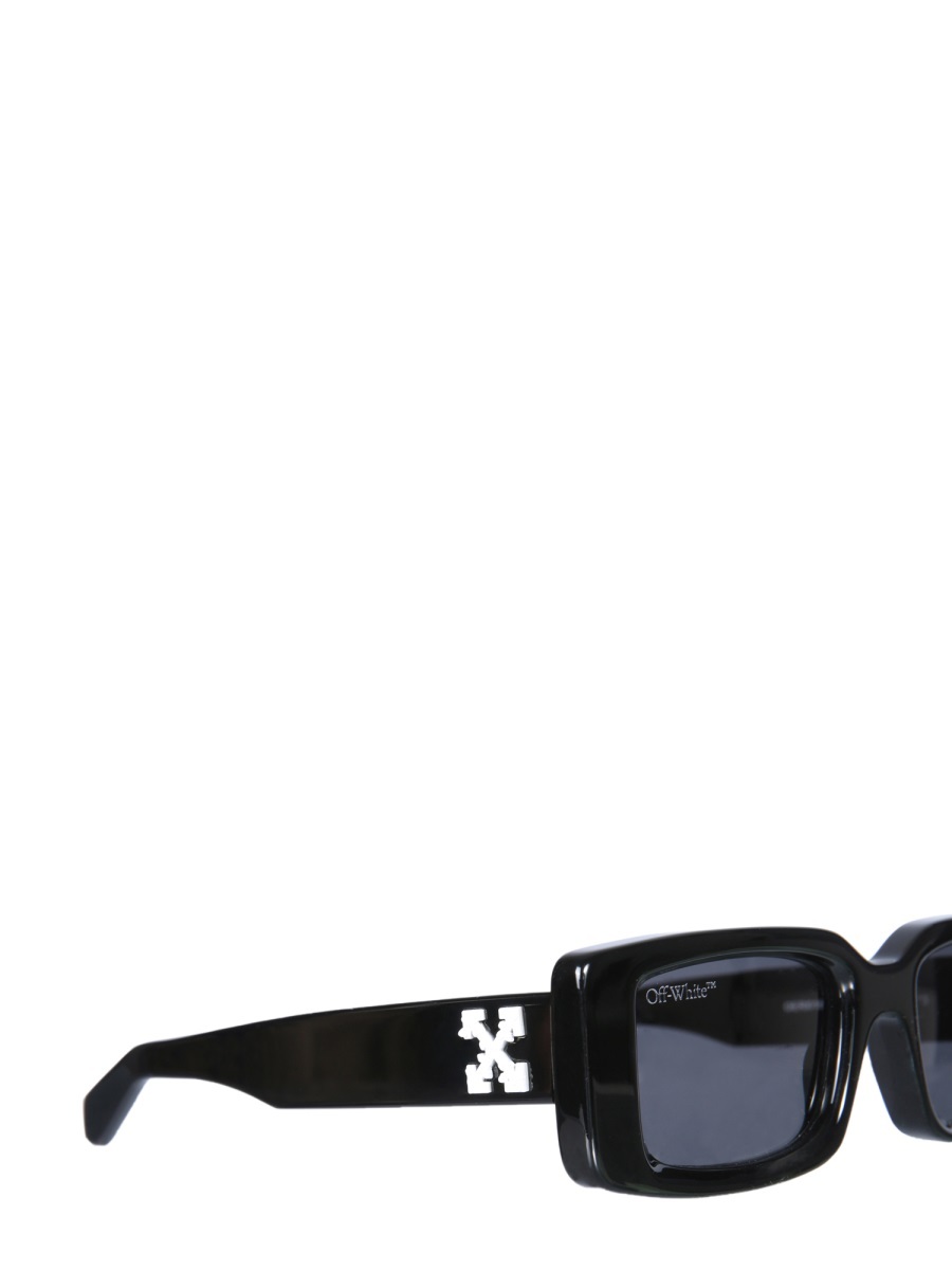 Off-white Arthur Sunglasses Black Dark Grey In Black