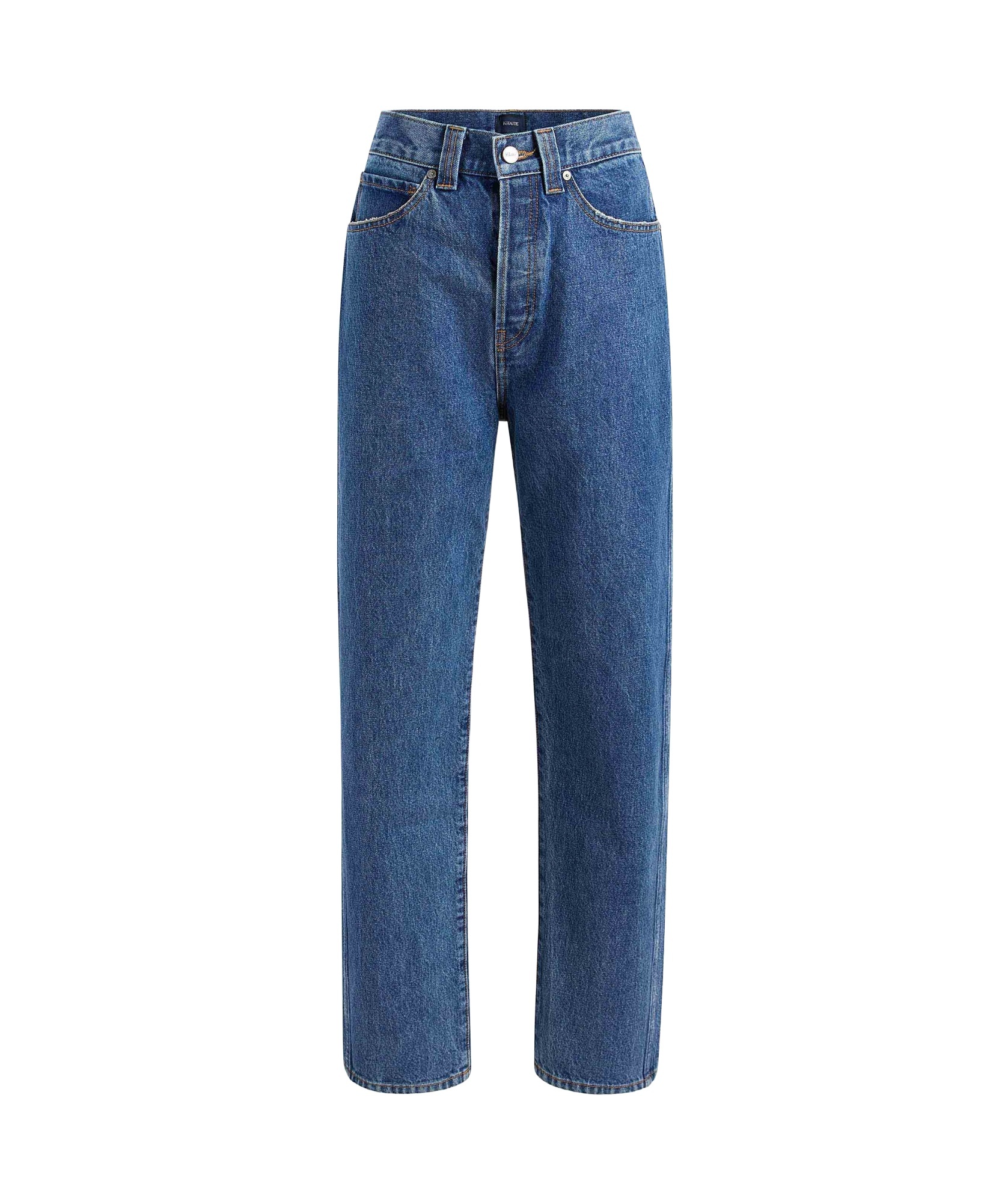 Khaite Daniella High-waisted Denim Jeans In Blue