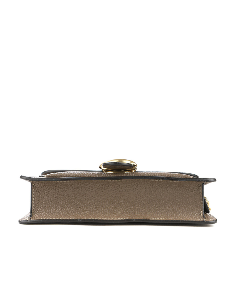 Coach Flip Shoulder Bag In Brown