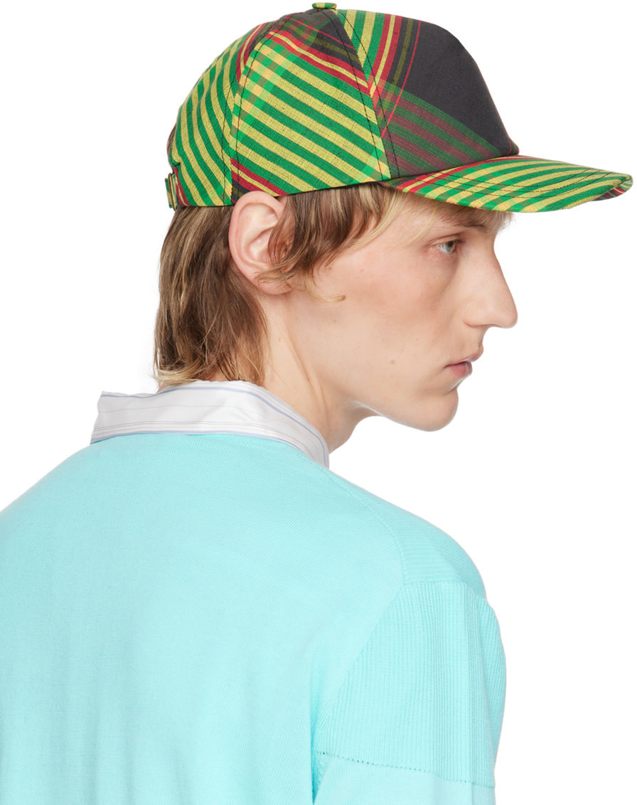 Vivienne Westwood Embroidery Baseball Cap In Blue