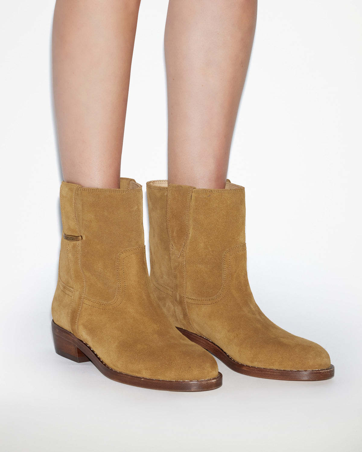 Shop Isabel Marant Lylie Boots In Brown