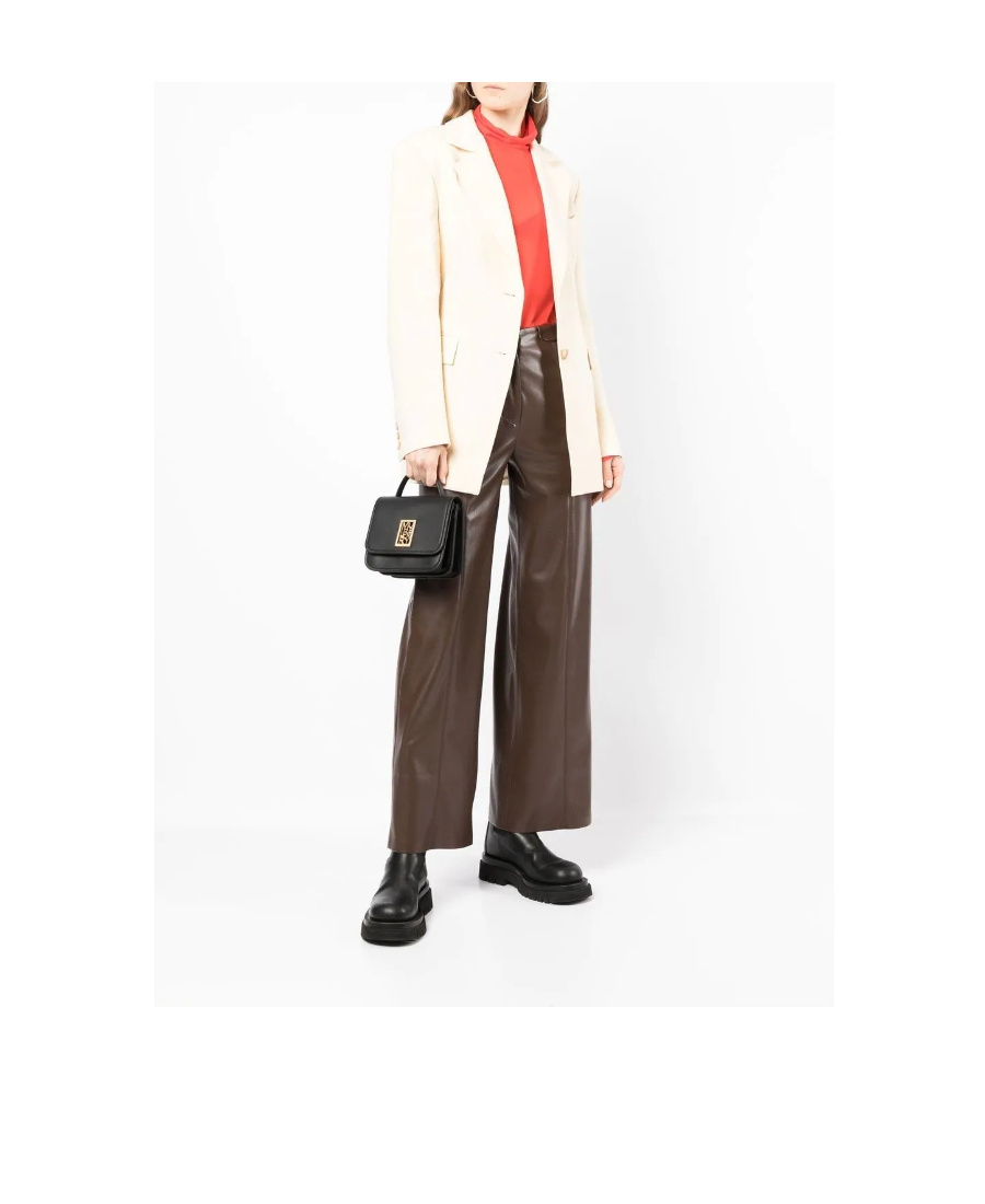 Mulberry Sadie Square Grained-leather Bag In Black