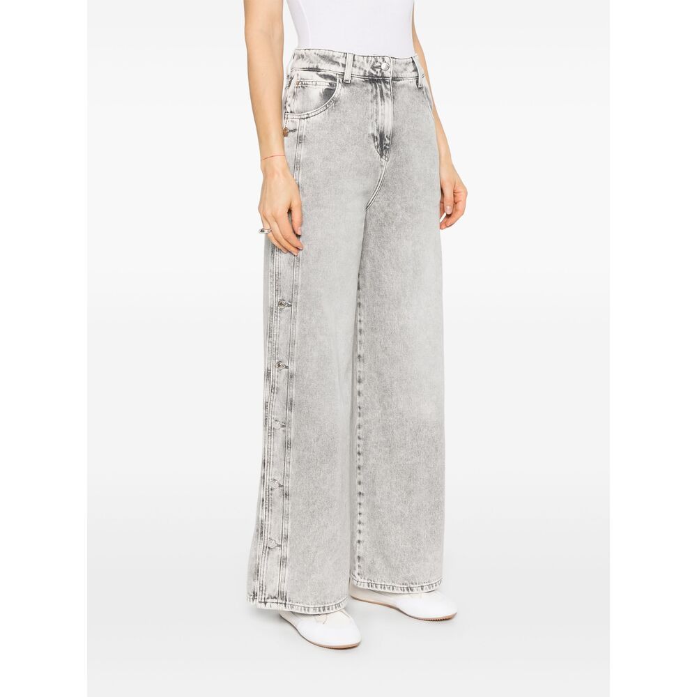 Iro Denim Straight-leg Jeans In Gray