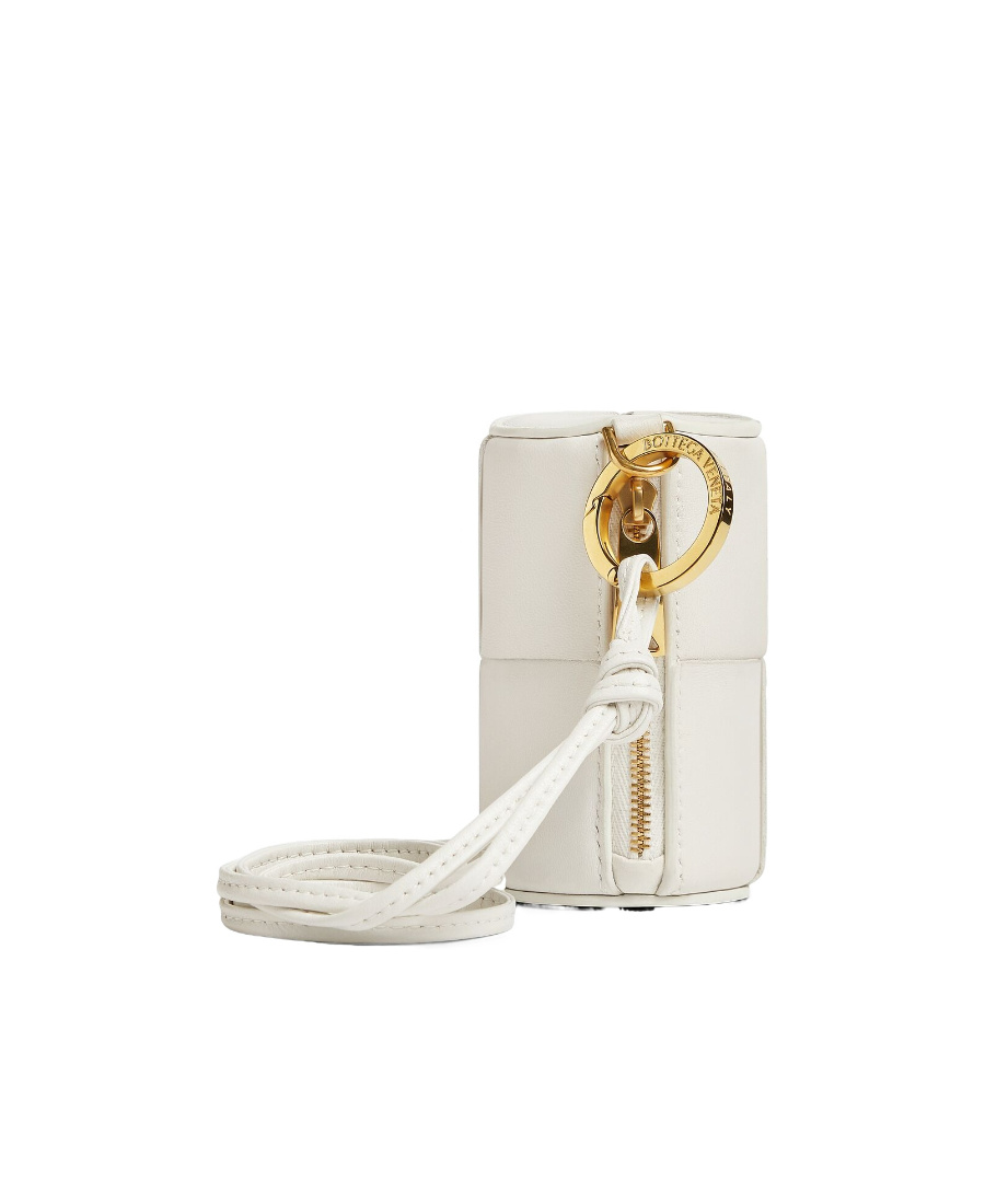 Bottega Veneta Zipper Wallet In White