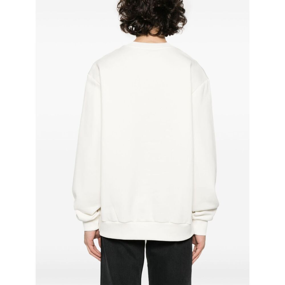 Apc Spring Cotton Sweatshirt In White