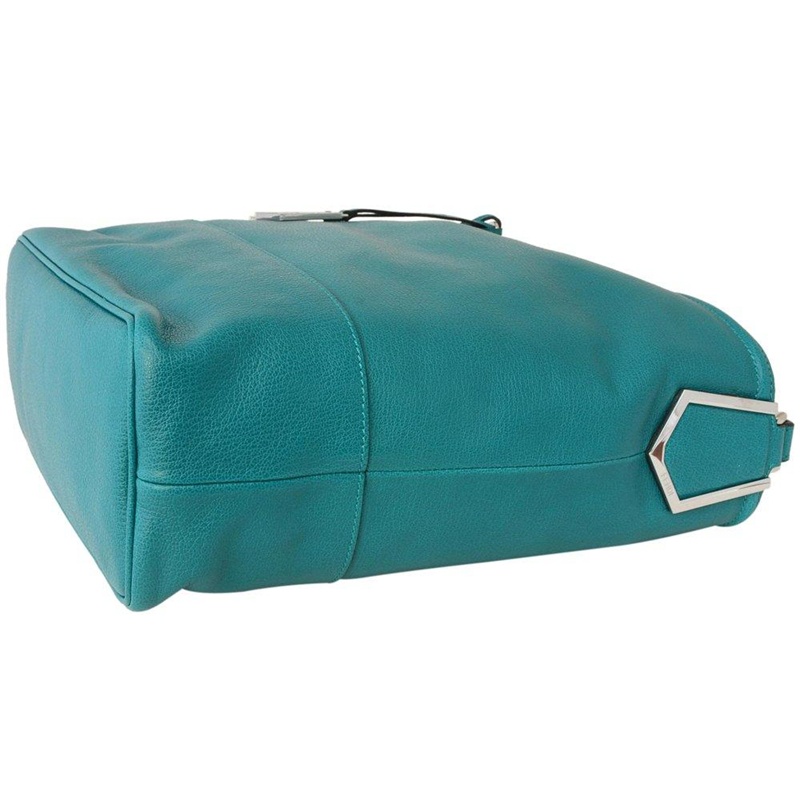 Fendi Logo Handbag In Blue