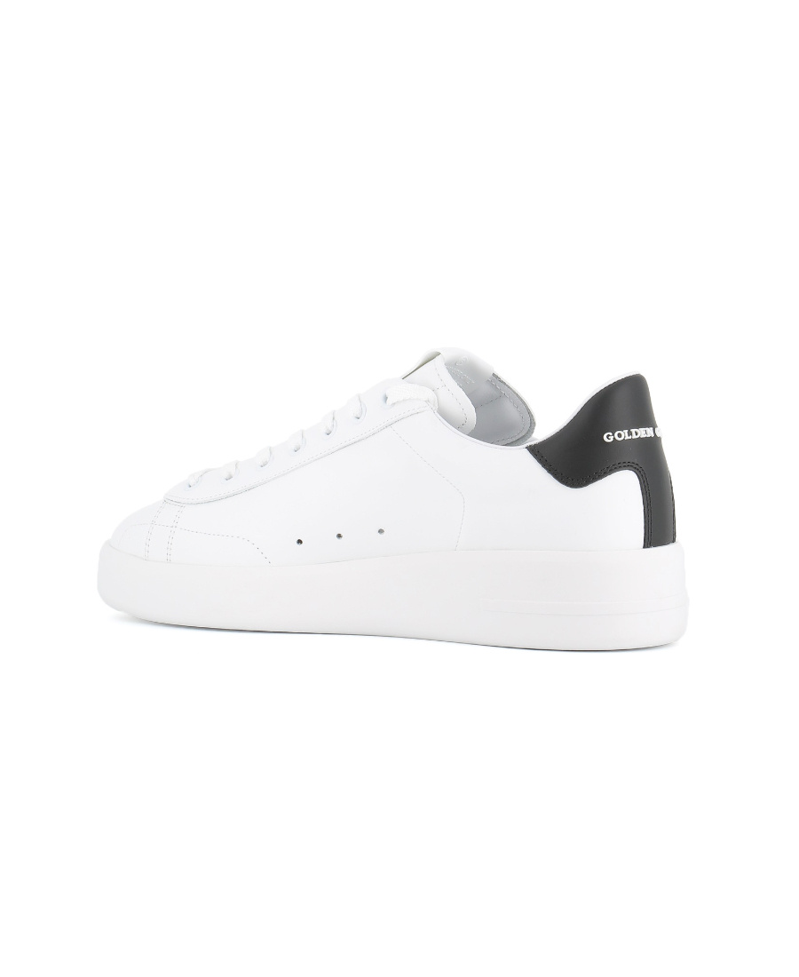 Golden Goose Mens Silver Com Pure Star Bio Logo-print Faux-leather Low-top Trainers In Gray