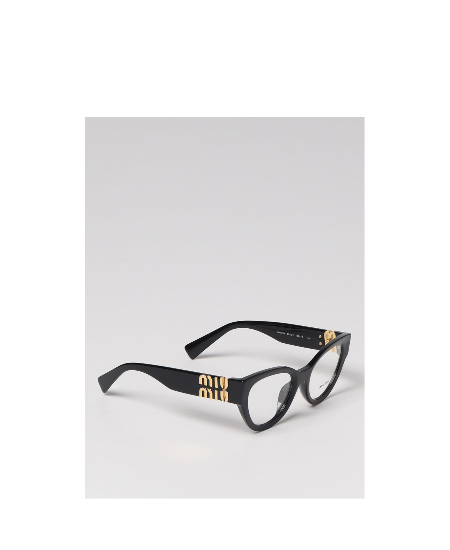 Miu Miu Geometrically Framed Flat Mirror In White