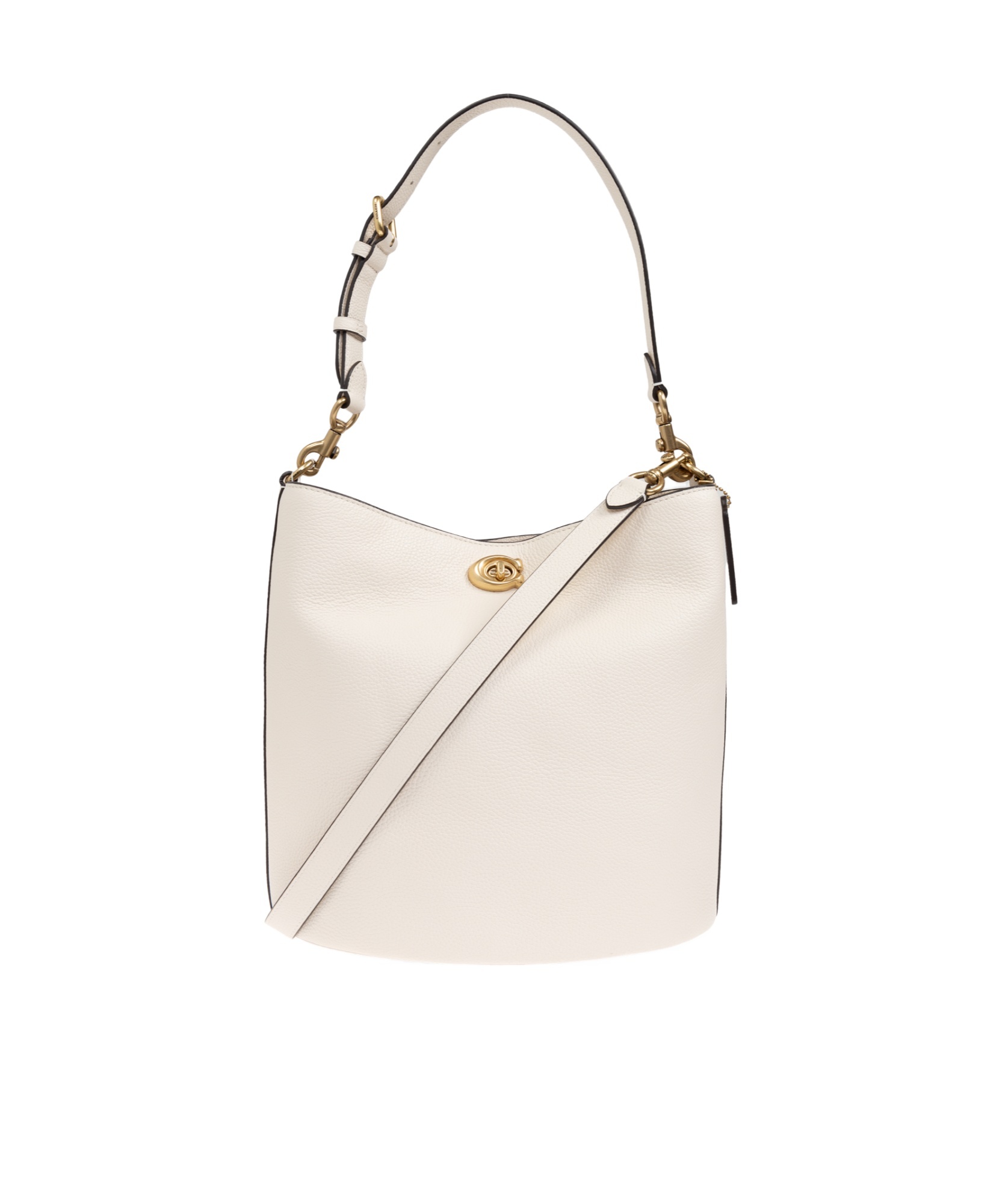 Coach Zippered Shoulder Bag In Pink
