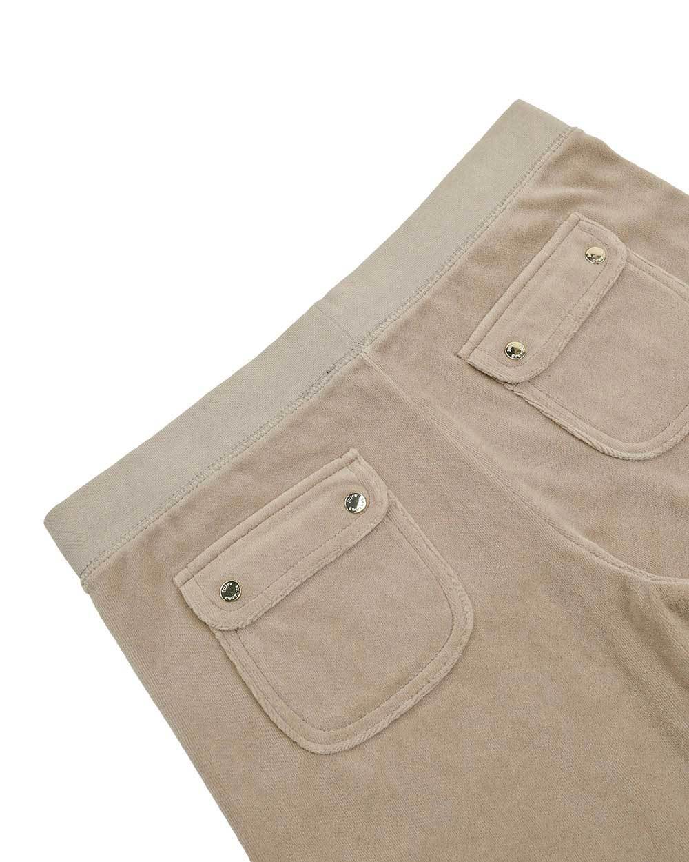 Juicy Couture Logo Casual Pants In Nude