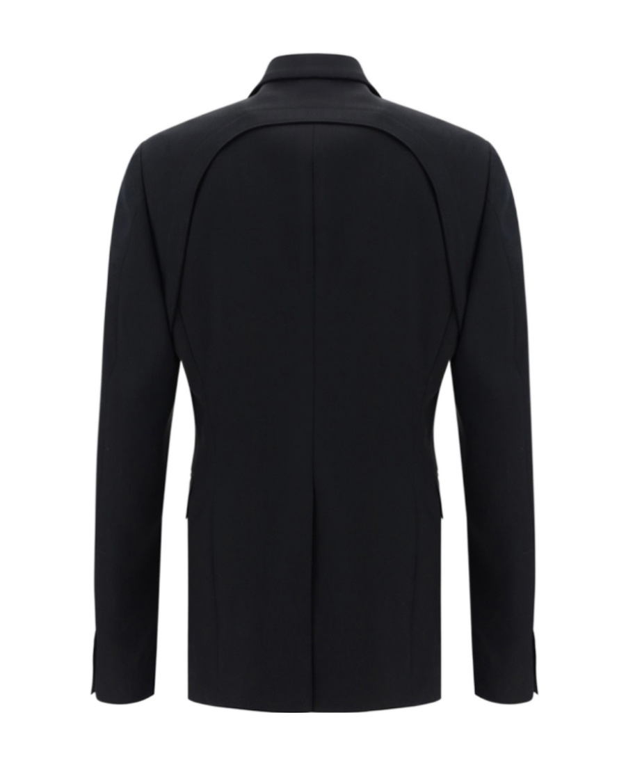 ALEXANDER MCQUEEN SINGLE-BREASTED TWILL BLAZER