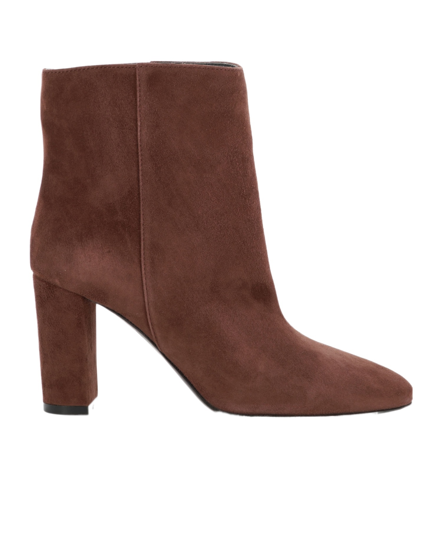 Via Roma 15 Pointed Short Boots In Brown