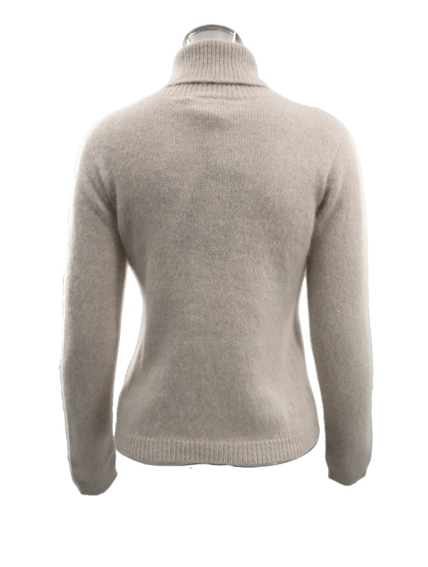 Max Mara Long-sleeved Sweater In Gray